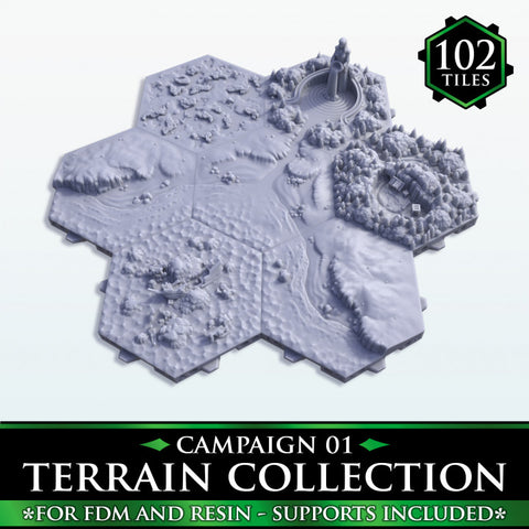 Hexton Hills Terrain Bundle (Campaign 1)