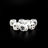 Classic MiniWarGaming Logo Dice - 7 6-Sided Dice (7D6)